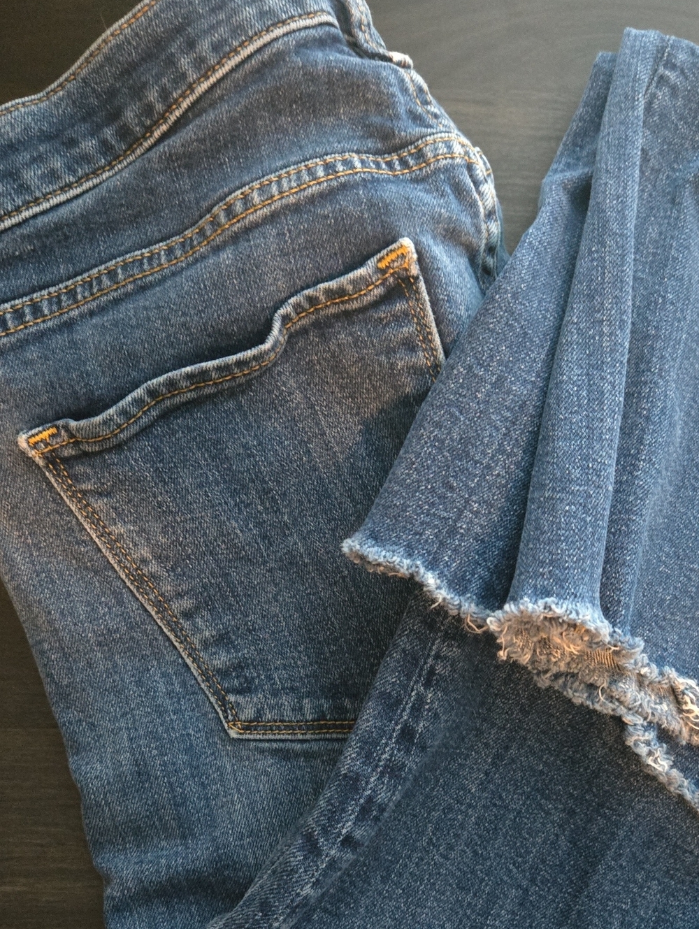 GAP Authentic Flare High Rise Sz 33r - Picture 7 of 7
